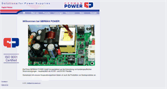 Desktop Screenshot of german-power.com