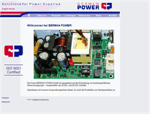 Tablet Screenshot of german-power.com